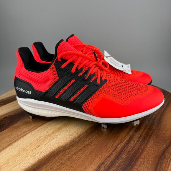 Adidas Ultraboost DNA 1.0 Men\'s 12 Dugout ‘Talc’ Metal Baseball Cleats IH5210 main image 8